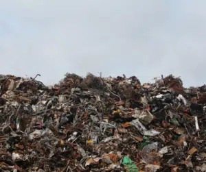 waste and rubbish mound
