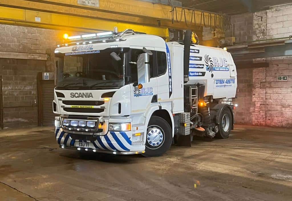 RJC Euro 6 Scania Road Sweeper