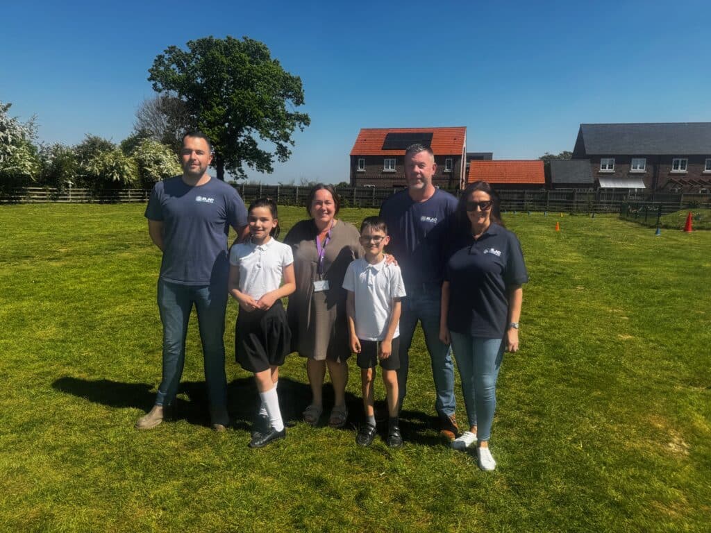 Kirk Fenton Primary School and RJC plant services Big Build
