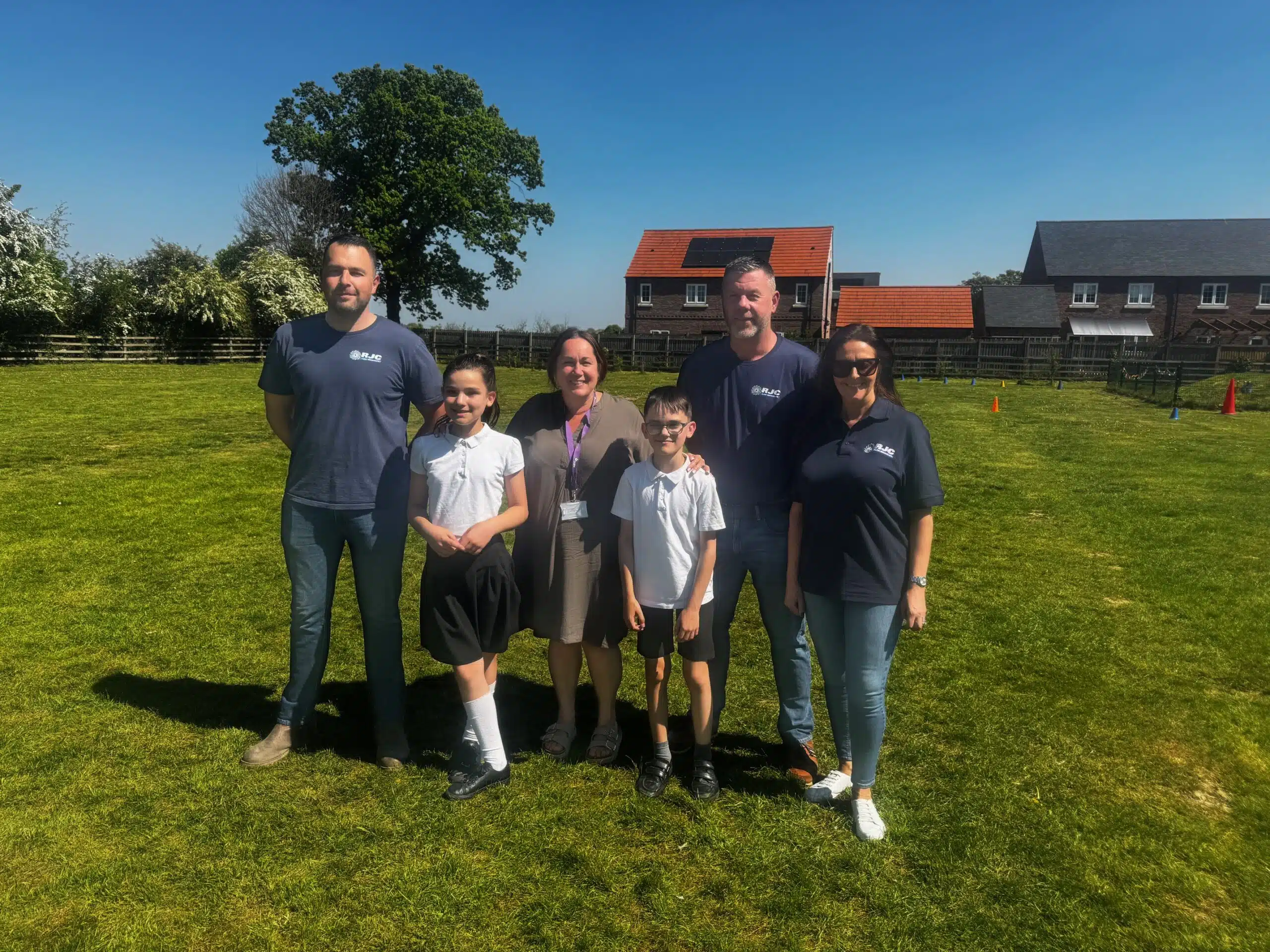 Kirk Fenton Primary School and RJC plant services Big Build