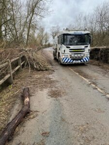 Flood Clear Up with RJC Sweeper