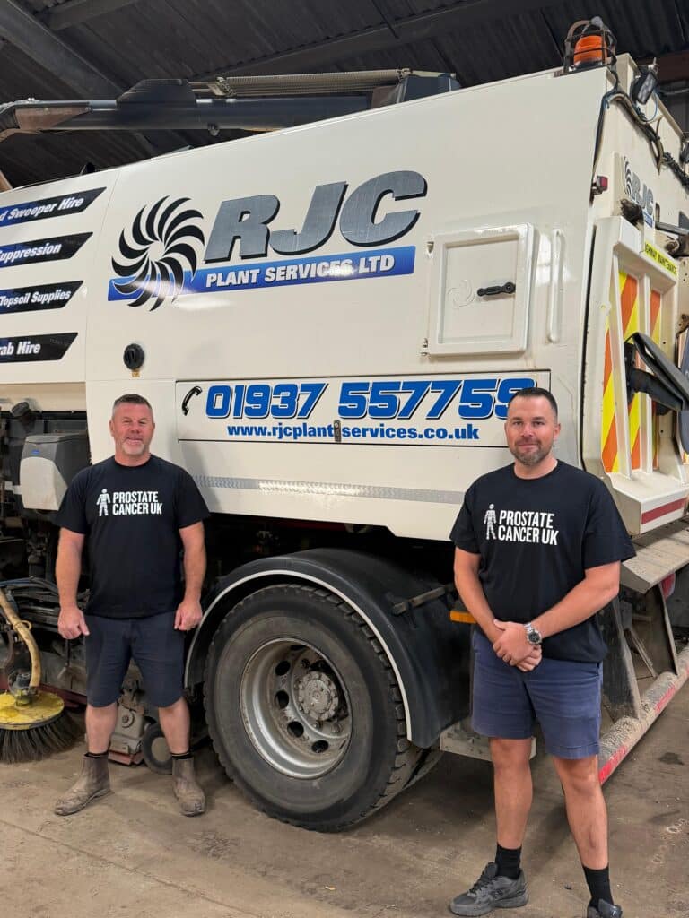 Chris Jackson and John Harrison RJC Plant Services