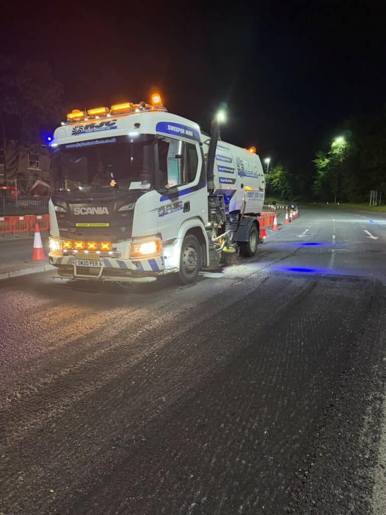 RJC road planing sweeper