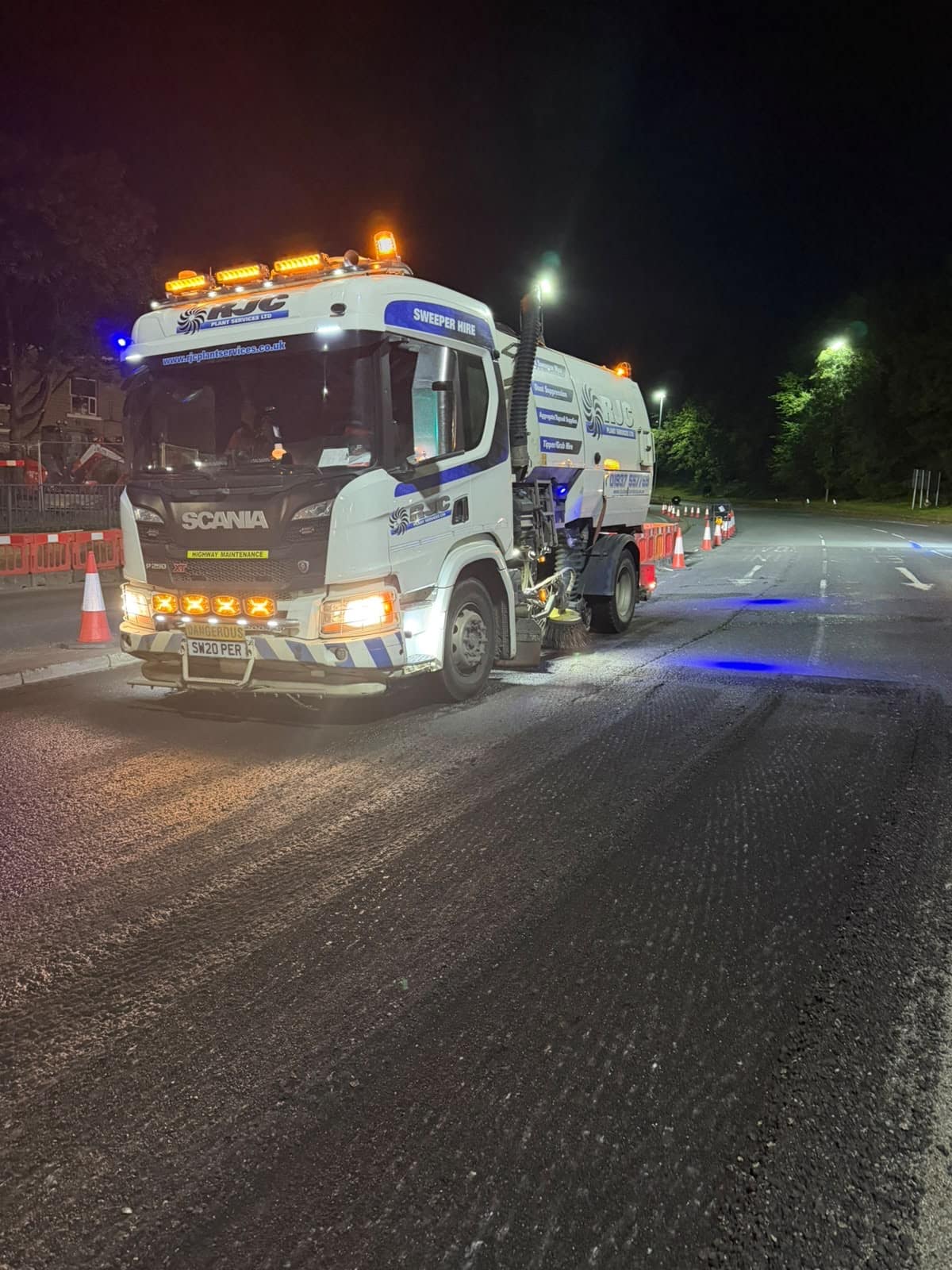 RJC road planing sweeper